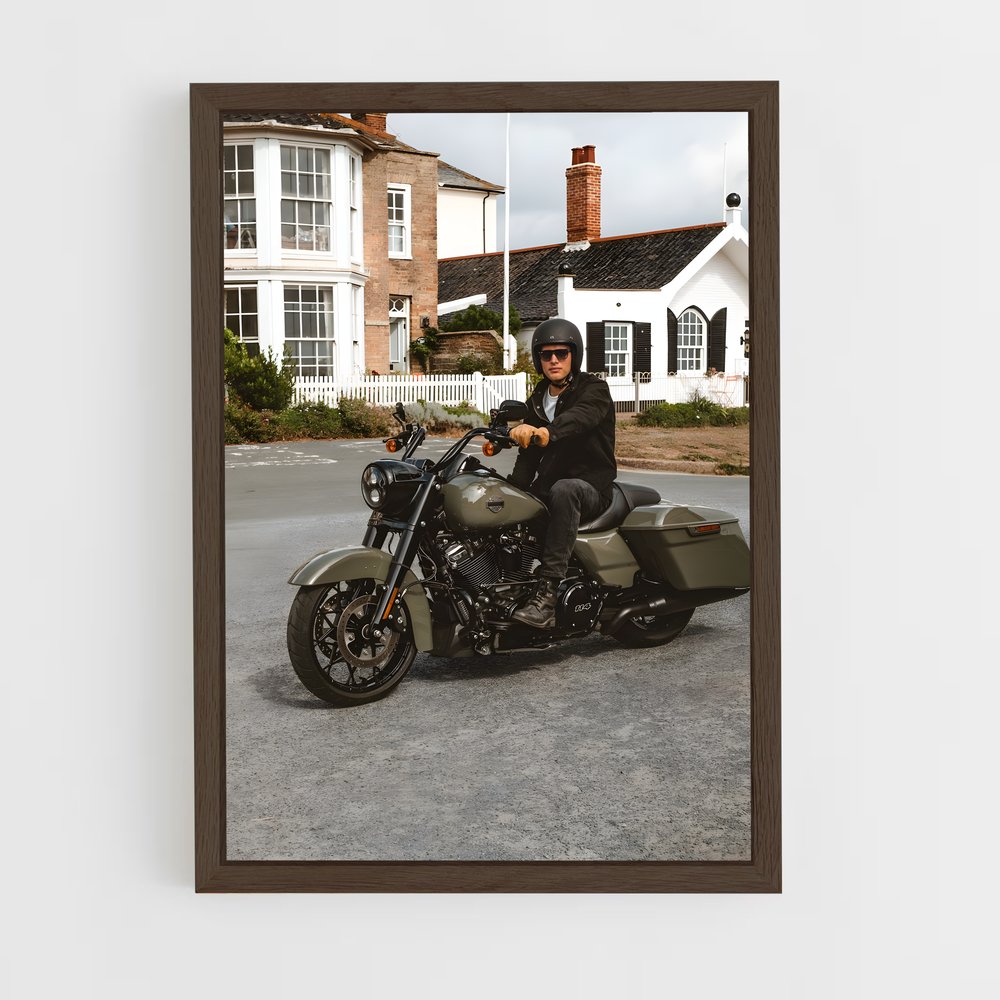 Poster Road king spécial fascinant – affiche Harley-Davidson (vue 5)